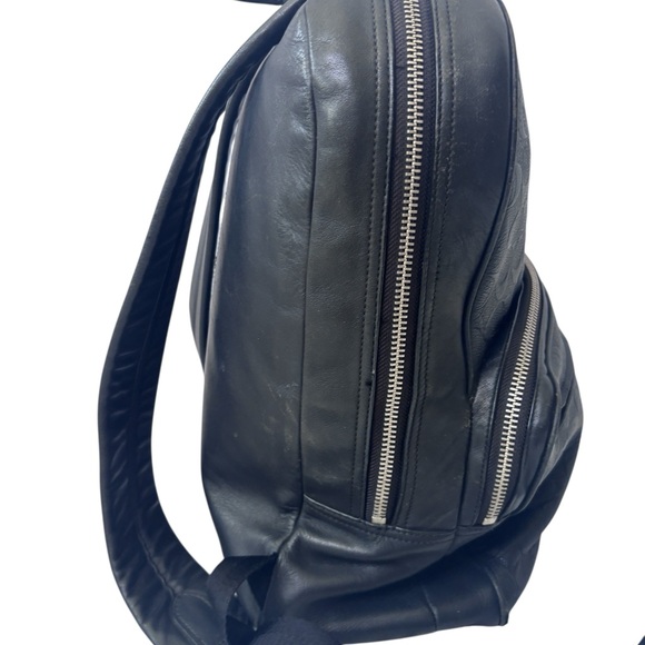 Coach Embossed Black Backpack - Picture 4 of 11